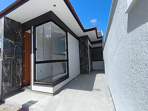 Casa Geminada 2 Quartos 54m² - Lisboa 3 - Casa geminada em Forquilhas, São José - Foto 1