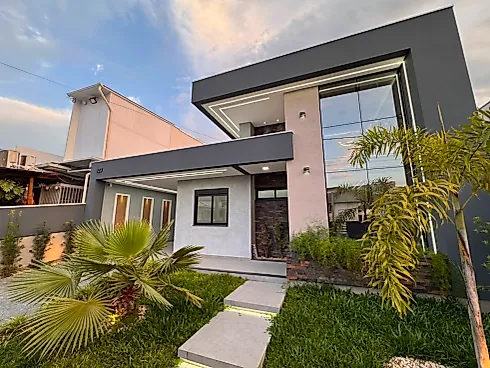 Casa 3 Quartos com 1 Suíte e 106m² - Bela Vista - Casa em Bela Vista, Palhoça - Foto 2