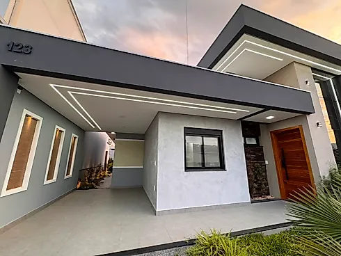 Casa 3 Quartos com 1 Suíte e 106m² - Bela Vista - Casa em Bela Vista, Palhoça - Foto 3
