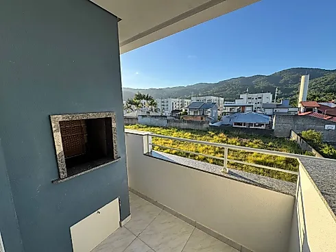Apartamento 2 Quartos com Churrasqueira - São Sebastião - Apartamento em São Sebastião, Palhoça - Foto 2