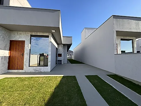 Casa 3 Quartos com 1 Suíte - Guarda do Tabuleiro - Casa em Guarda do Cubatão, Palhoça - Foto 1