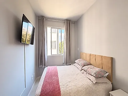 Apartamento 3 Quartos com Piscina - Barra do Aririú Palhoça - Foto 8