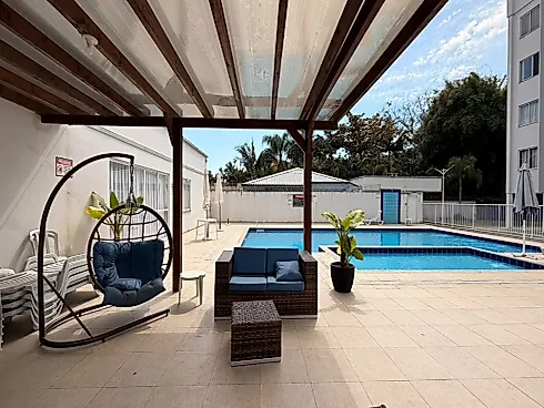 Apartamento 3 Quartos com Piscina - Barra do Aririú Palhoça - Foto 16