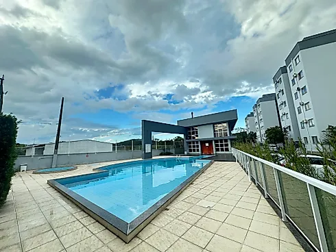 Apartamento 2 Dormitórios na Ponte do Imaruim Palhoça - Apartamento em Ponte do Imaruim, Palhoça - Foto 1