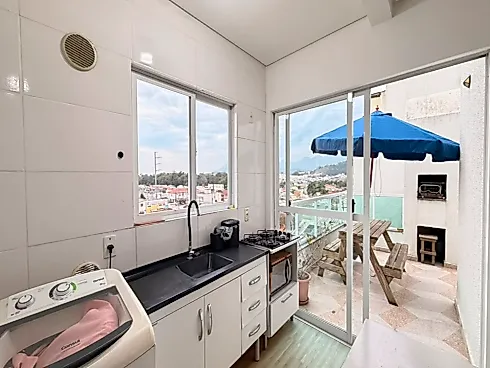 Semi-Cobertura 2 Quartos no Resid. Sebastião - São Sebastião - Apartamento em São Sebastião, Palhoça - Foto 5