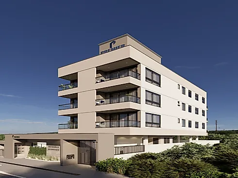 Apartamento 3 Quartos 83m² no Reserva Residence - Pinheira - Apartamento em Pinheira, Palhoça - Foto 2