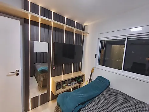 Apartamento 3 Dormitórios Porteira Fechada Pedra Branca - Foto 16