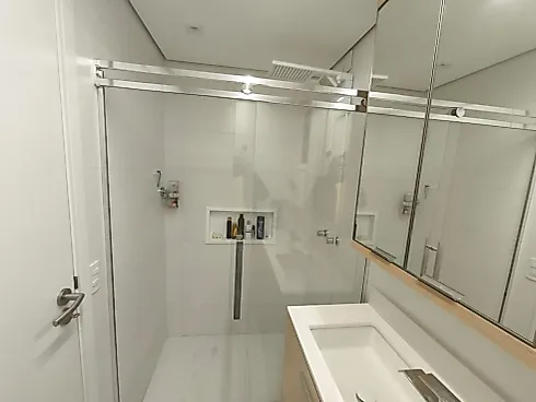 Apartamento 3 Dormitórios Porteira Fechada Pedra Branca - Foto 23
