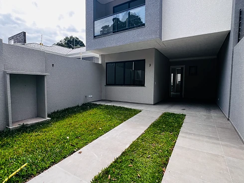 Sobrado Geminado 4 Quartos com 3 Suítes - Santa Felicidade - Foto 24