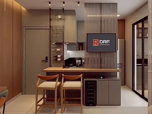 Studio em Santa Mônica, Uberlândia