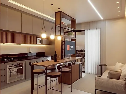 Studio em Santa Mônica, Uberlândia