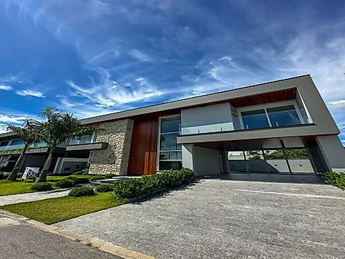 Casa Alto Padrão em Pedra Branca, Palhoça/SC - Casa em Pedra Branca, Palhoça - Foto 1