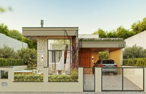 Casa com 3 quartos em Forquilhas, São José