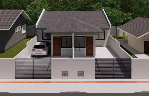 Casa com 2 quartos em Nova Palhoça, Palhoça