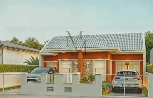 Casa com 2 quartos em Forquilhas, São José