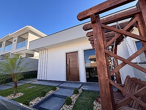 Casa de 3 Dormitórios e Suíte no Loteamento Porto das Águas - Casa em Bela Vista, Palhoça - Foto 1