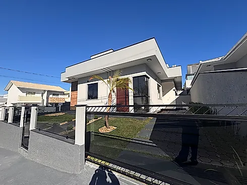 Casa de 2 Dormitórios e Suíte no Loteamento Porto das Águas - Casa em Bela Vista, Palhoça - Foto 2