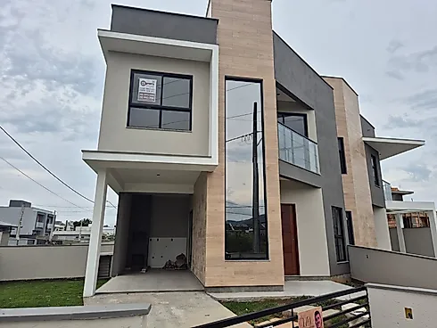 Casa 3 Quartos com 1 Suíte e 105m² - Bela Vista - Casa em Bela Vista, Palhoça - Foto 2