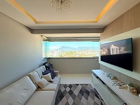Apartamento 2 Quartos 59m² - Pedra Branca - Apartamento em Pedra Branca, Palhoça - Foto 2