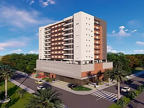 Apartamento 1 Quarto 51m² - Jardim Eldorado - Apartamento em Jardim Eldorado, Palhoça - Foto 1
