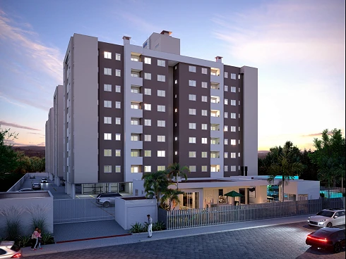 Apartamento em Rio Caveiras, Biguaçu