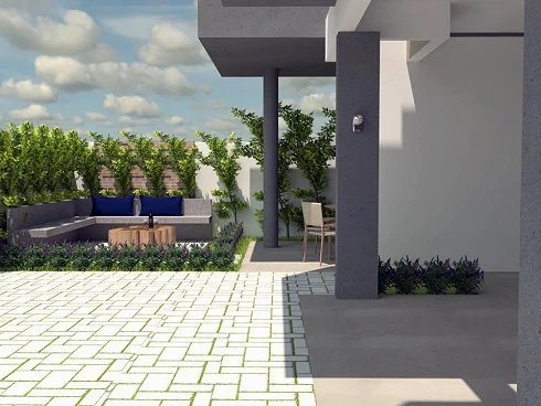 Casa geminada em Fundos, Biguaçu