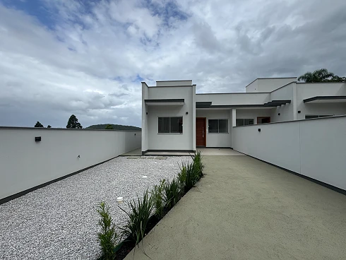 Casa geminada em Rio Caveiras, Biguaçu