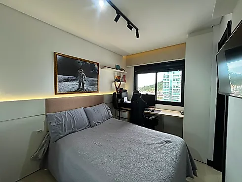 Apartamento Mobiliado com 2 Suítes e Lavabo - Pedra Branca - Foto 23