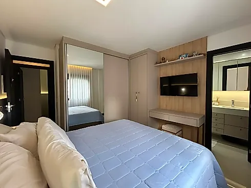 Apartamento Mobiliado com 2 Suítes e Lavabo - Pedra Branca - Foto 18