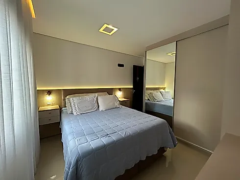 Apartamento Mobiliado com 2 Suítes e Lavabo - Pedra Branca - Foto 16
