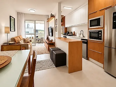 Apartamento 2 Quartos com 1 Suíte e 72m² - Pedra Branca - Apartamento em Pedra Branca, Palhoça - Foto 4