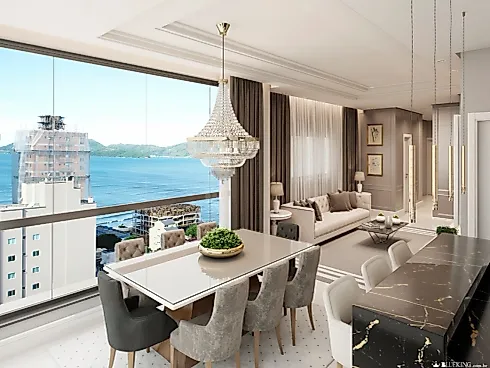 Apartamento em Meia Praia, Itapema