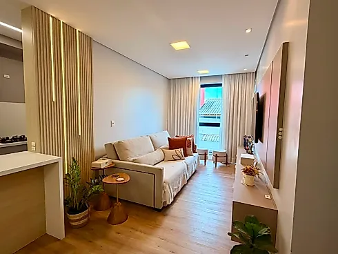Apartamento 2 Quartos, no Residencial Terraza em Coqueiros - Apartamento em Coqueiros, Florianópolis - Foto 3