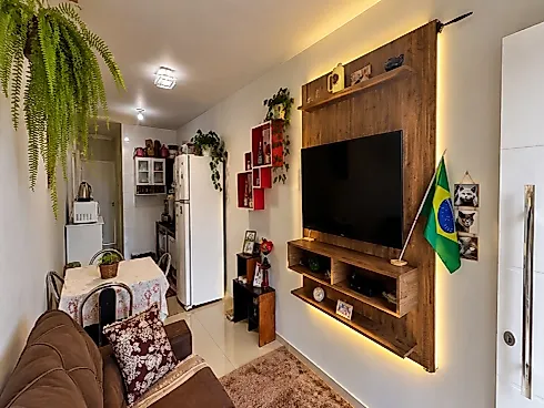 Casa 2 Dormitórios no Bairro Bela Vista na Palhoça - Casa em Bela Vista, Palhoça - Foto 2