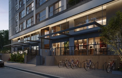 Apartamento com 2 quartos em Coqueiros, Florianópolis