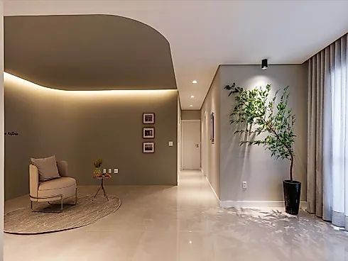 Apartamento 3 Suítes e 115m² no Lyon Residence - Kobrasol - Apartamento em Kobrasol, São José - Foto 4