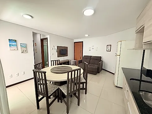 Apartamento 2 Quartos com 1 Suíte e 58m² - Palmas - Apartamento em Palmas, Governador Celso Ramos - Foto 2