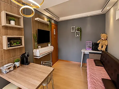 Apartamento 2 Dormitórios em Forquilhas, São José