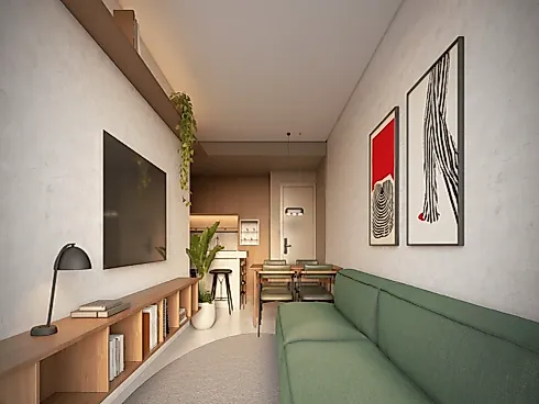 Apartamento 2 Quartos 47m² - Areias - Foto 26