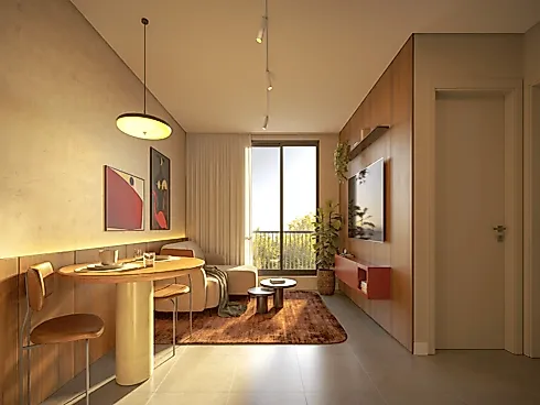Apartamento 2 Quartos 52m² com Piscina - Areias - Foto 22