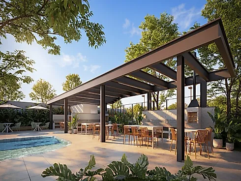 Apartamento Pcd 2 Quartos com Piscina - Areias - Foto 1