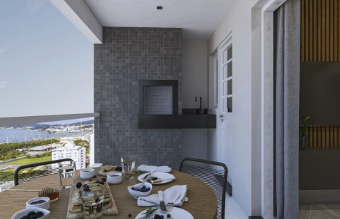Apartamento em Praia Comprida, São José