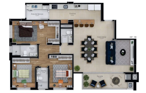 Apartamento em Agronômica, Florianópolis