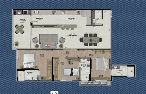Apartamento em Capoeiras, Florianópolis