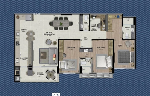 Apartamento em Capoeiras, Florianópolis