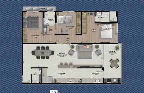 Apartamento em Capoeiras, Florianópolis