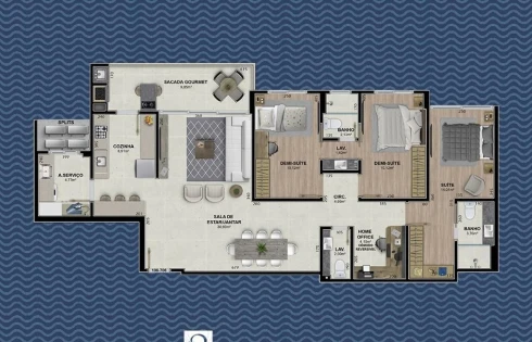 Apartamento em Capoeiras, Florianópolis