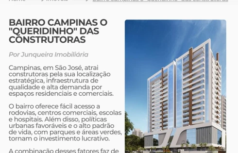 Apartamento em Barreiros, São José