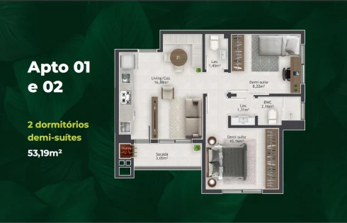 Apartamento em Areias, São José