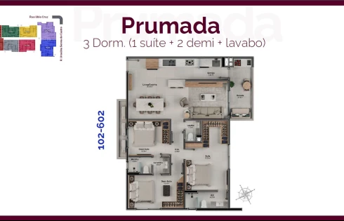 Apartamento em Estreito, Florianópolis